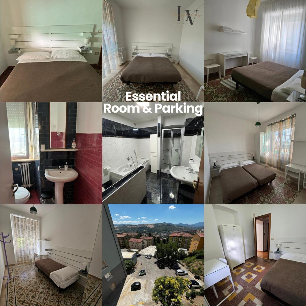 Essential Room & Parking In Centro Citta Con Parcheggio Privato E Wifi โปเตนซา ภายนอก รูปภาพ